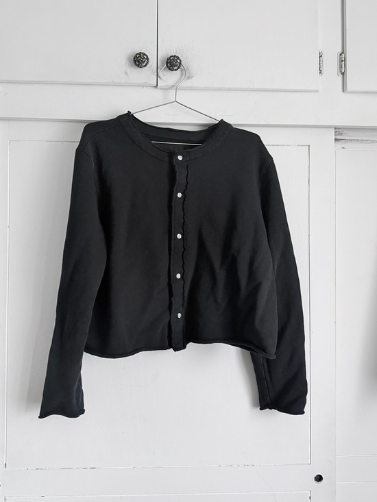 Frank & Eileen Sweaters - Frank & Eileen Jackie Button Front Cardigan - Black